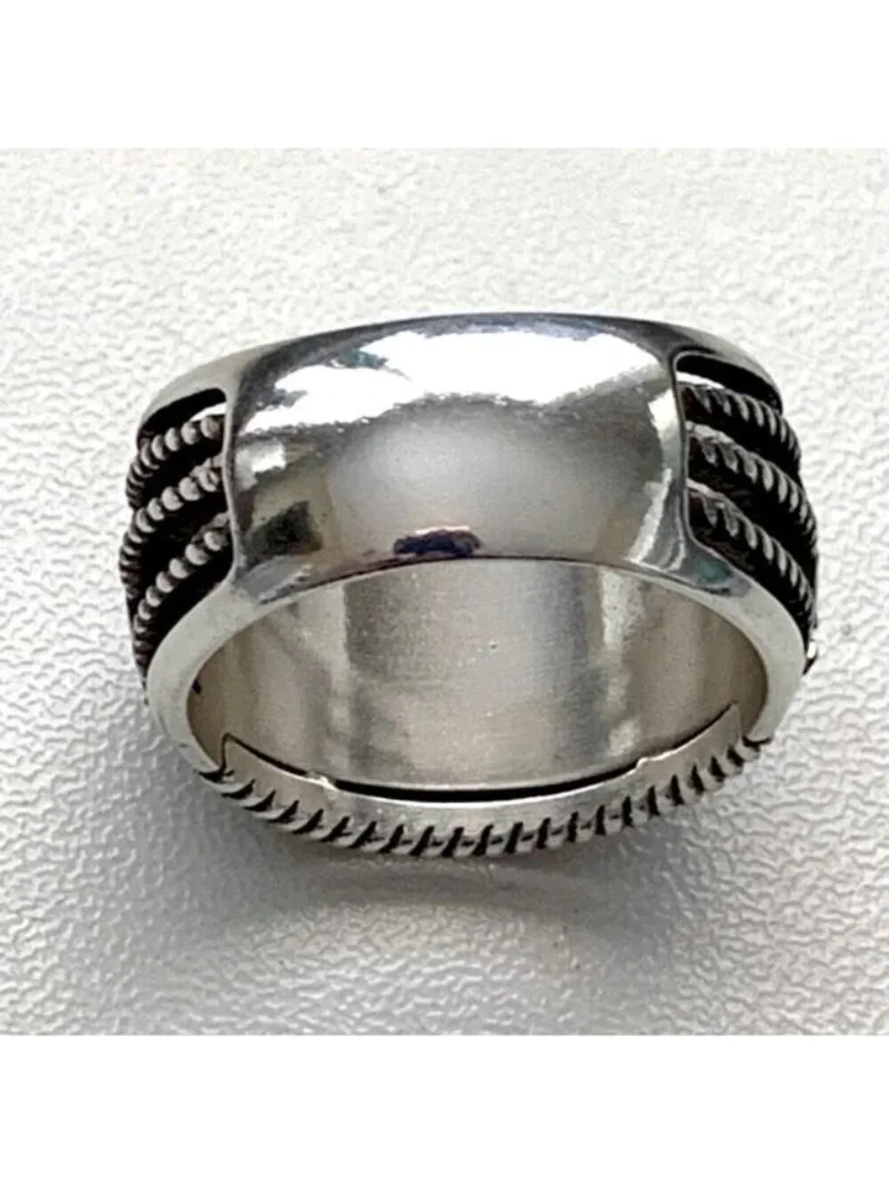 BRIGHTON | Crystal Rocks Marcasite Cocktail Ring | Size 9 Sparkle